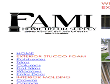 Tablet Screenshot of foam4stucco.com